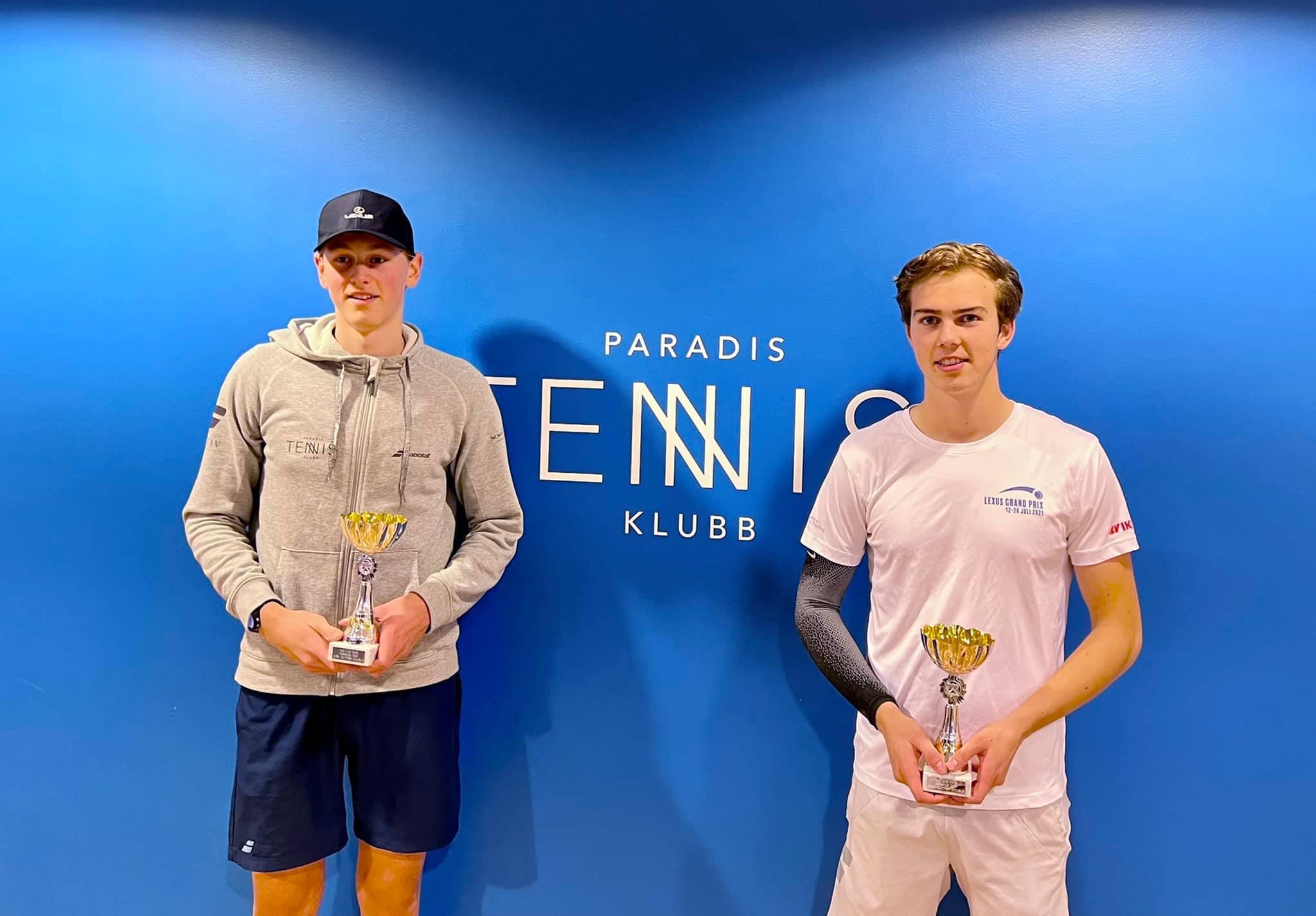 Baltazar Wiger-Nordås og Philip Stensaker med sølv i Double U19