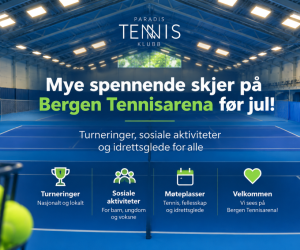 Mye spennende skjer på Tennisarenaen